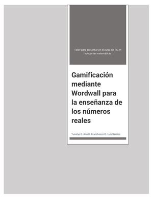 Los Videojuegos En La Enseñanza De Las Matemáticas