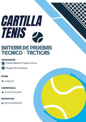 cartilla tenis Brayan Muriel y Daniel Yepes