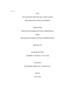 Formación Por Competenci