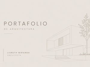 Book Arquitecta Libeth Miranda