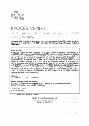 Procès Verbal Séance Du 21 05 2026