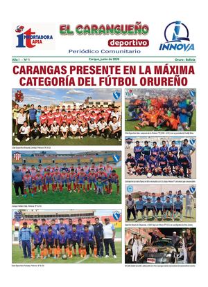 El Carangueño Deportivo 1ra Edicion