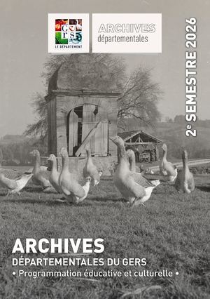 Livret Programmation Culturelle 2026 Semestre 2 Archives départementales du Gerseb