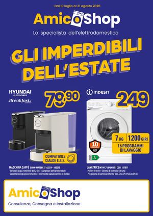 Volantino Amico Shop Estate 2026