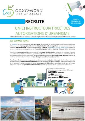 Un(e) instructeur(trice) des autorisations d’urbanisme