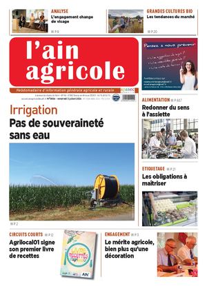 Ain Agricole vendredi 3 juillet 2026
