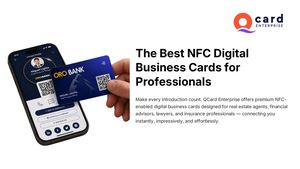 Smart NFC Business Card for Instant Digital Networking