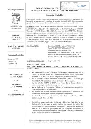CM 25-06-26 13 DSP Fourrière Automobile