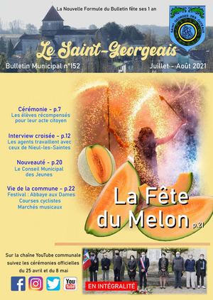 N°152 Juillet Aout 2021