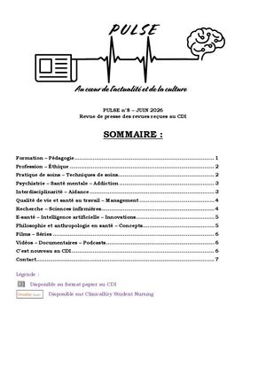 PULSE n°8 - Juin 2026