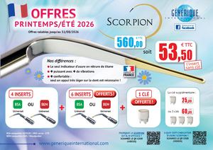 Flyer Scorpion Printemps Ete