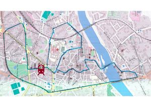 Itineraire Du Train Touristique Albi 1er Quinzaine De Juillet 2026