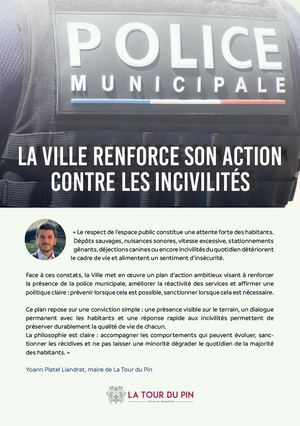 Plan de lutte contre les incivilités