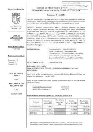 CM 25-06-25 21 B Cinéma affectation des résultats