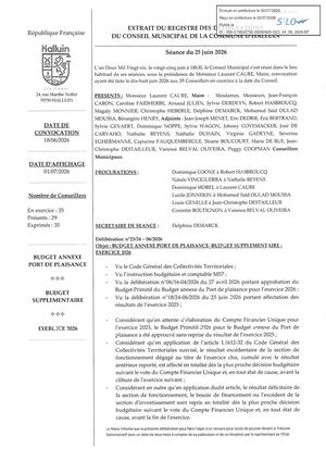 CM25-06-26 23 B Pde P Budget Supplementaire