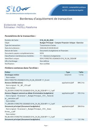 CM 25-06-26 D16 Bordereau Acquittement