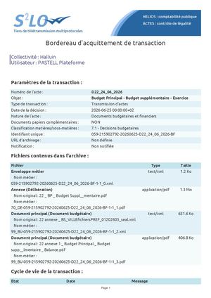 CM 25-06-26 D22 Bordereau Acquittement