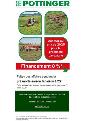 PRE MORTE-SAISON POTTINGER
