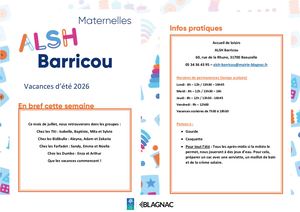 ALSH BARRICOU - JUILLET MATER
