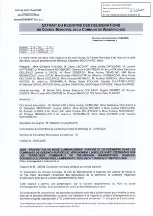 26 55 Proposition De Mode D'aménagement Et De Périmètre Foncier