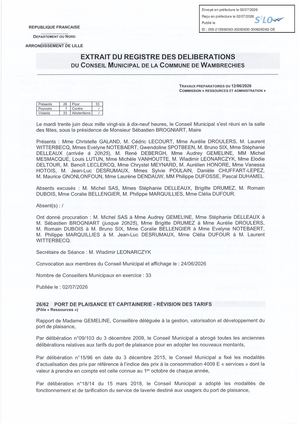 26 62 Tarifs Port De Plaisance .