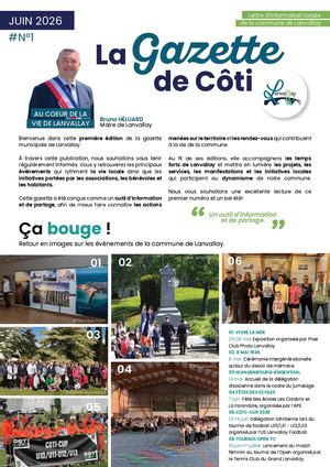 Lettre d'information de Lanvallay - Edition Juin 2026