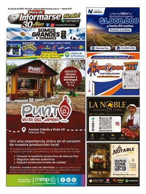 Réplica del periódico gráfico del 01 de Julio de 2026
