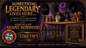 Sergeant Shane Horwood Collector Showcase