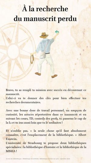 Le Manuscrit Perdu Version 2026
