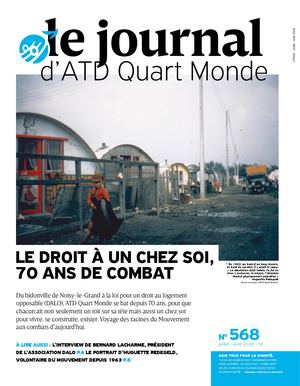Le Journal d'ATD Quart Monde  N°568 Juillet et Août 2026