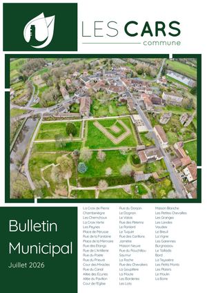 Bulletin Municipal Juillet 2026