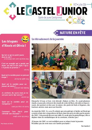 Castel Junior N°27 - Juillet 2026