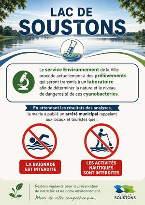 Baignade Interdite Cyanobactéries