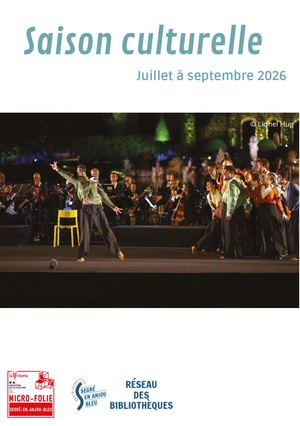 Saison culturelle - juillet à septembre 2026