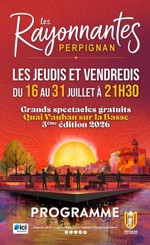 Programme Les Rayonnantes 2026