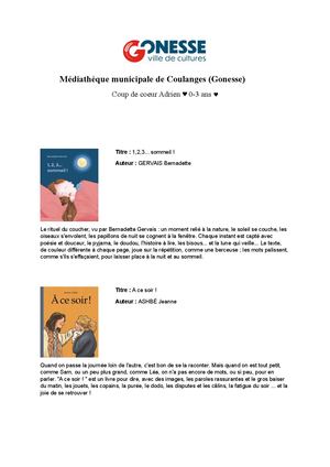 Coup De Coeur Adrien ♥ 0-3 Ans