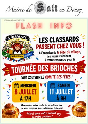 Flash Info 020726 N°3