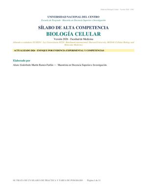 Silabo Biologia Celular 2026 Potenciado