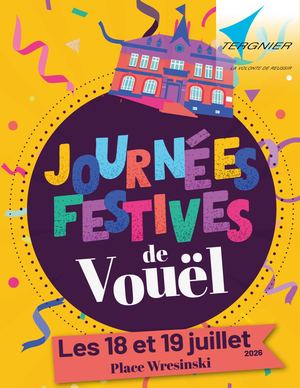 Journées Festives De Vouël Programme Du 18 Au 19 Juillet 2026