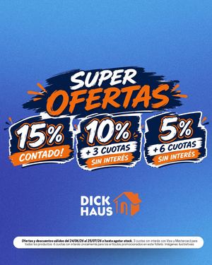 Super Ofertas Dick Haus