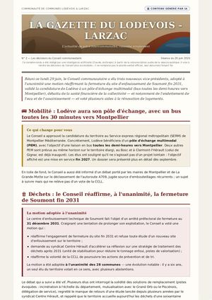 Gazette Lodèvois Larzac