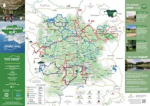 Carte Randonnée Haut-Lignon