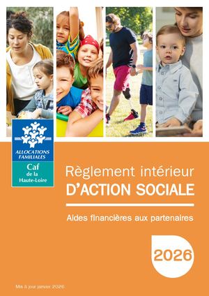 réglement d’action sociale aides financières aux partenaires 2026