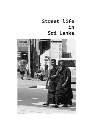 Life Street In Sri Lanka