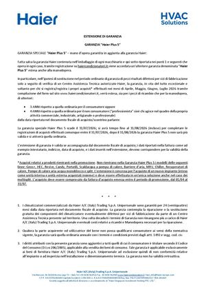 Haier 2026 Garanzia Plus5 (1)