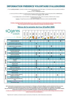 Tableau Inco semaine 28