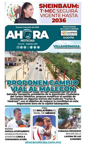 JUEVES 2 DE JULIO DEL 2026