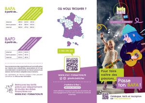 Plaquette BAFA 2026 - Rock Star