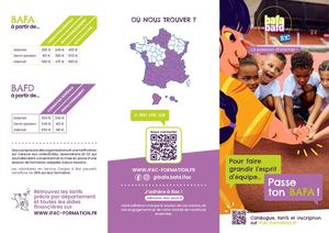 Plaquette BAFA 2026 - L'esprit d'équipe