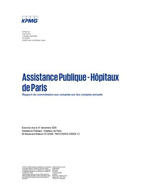 RCA APHP 2025 Signé KPMG